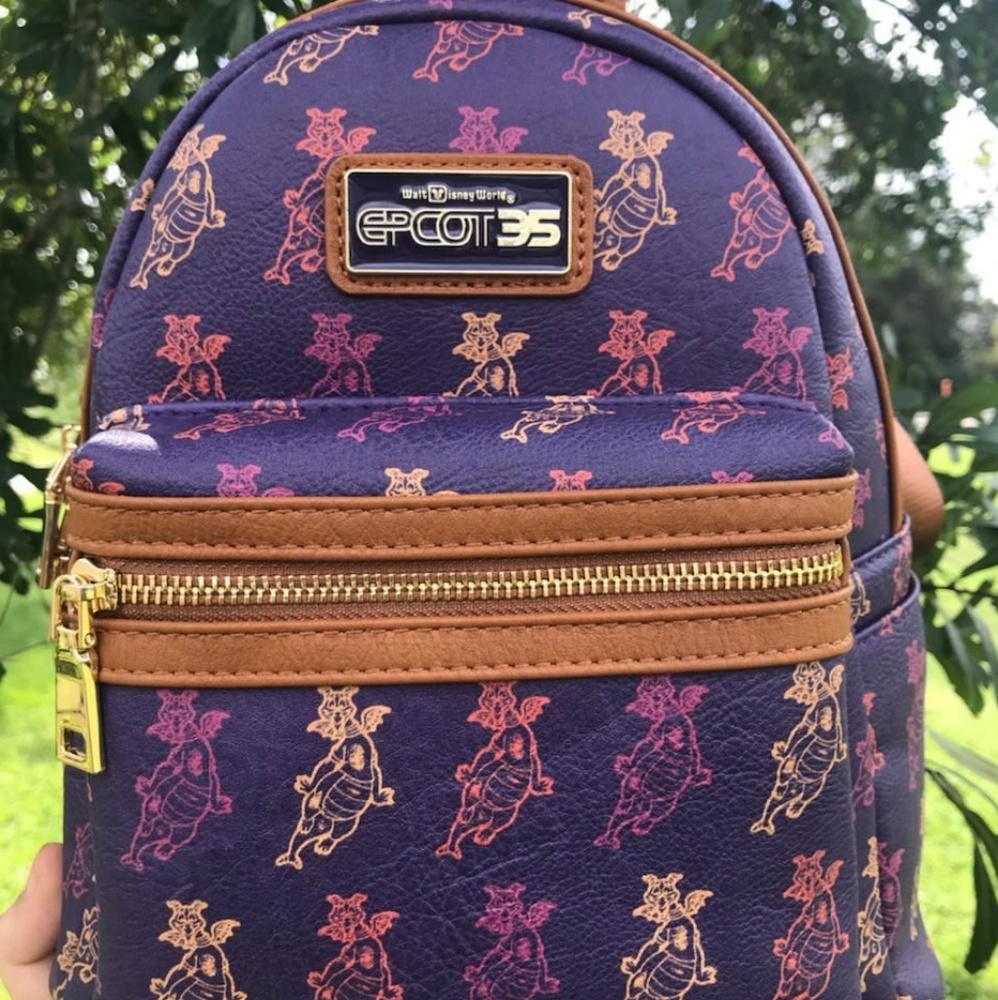 Loungefly epcot 35 figment backpack